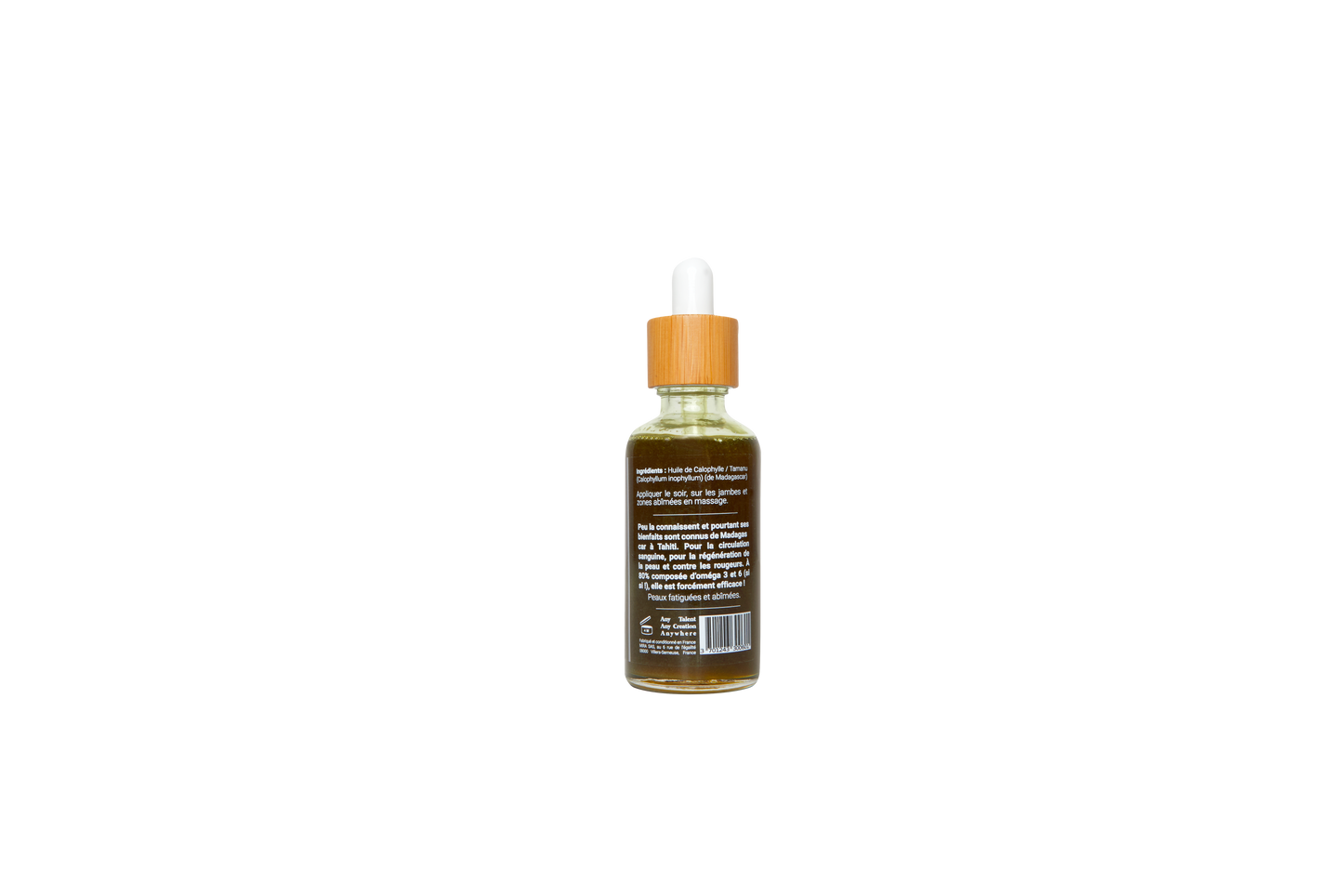Huile de Calophylle pure - Vergetures et cicatrices