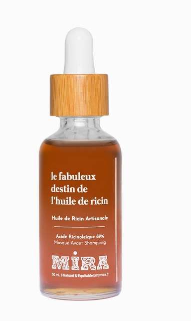 Huile de ricin rouge - Souplesse et pousse des cheveux